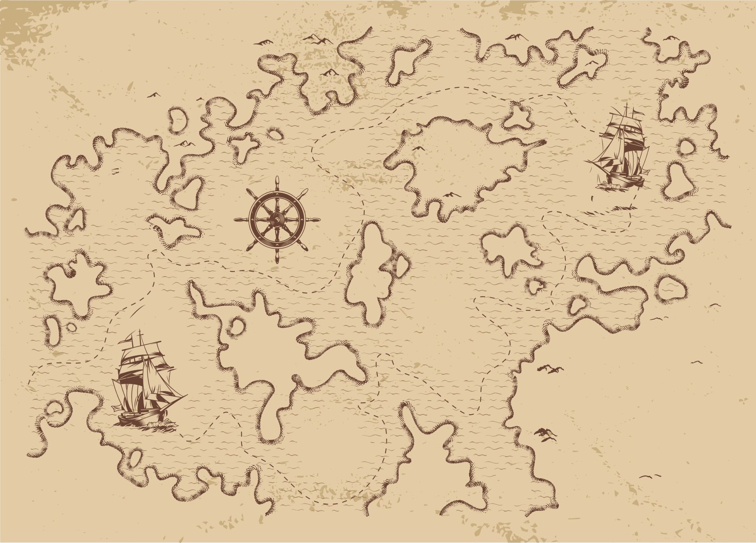 Carte au trésor des jeux d'été